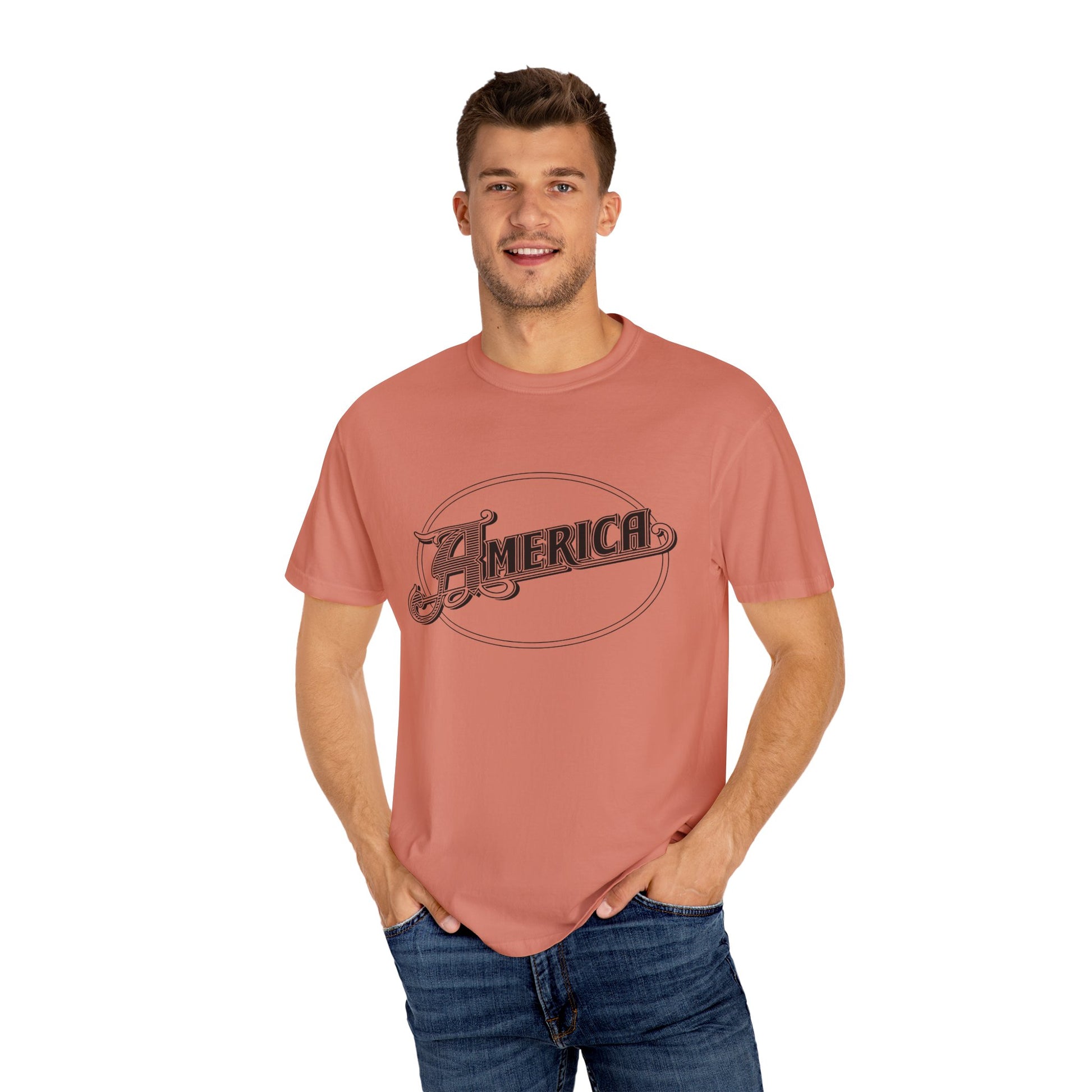 America Vintage Garment-Dyed T-Shirt