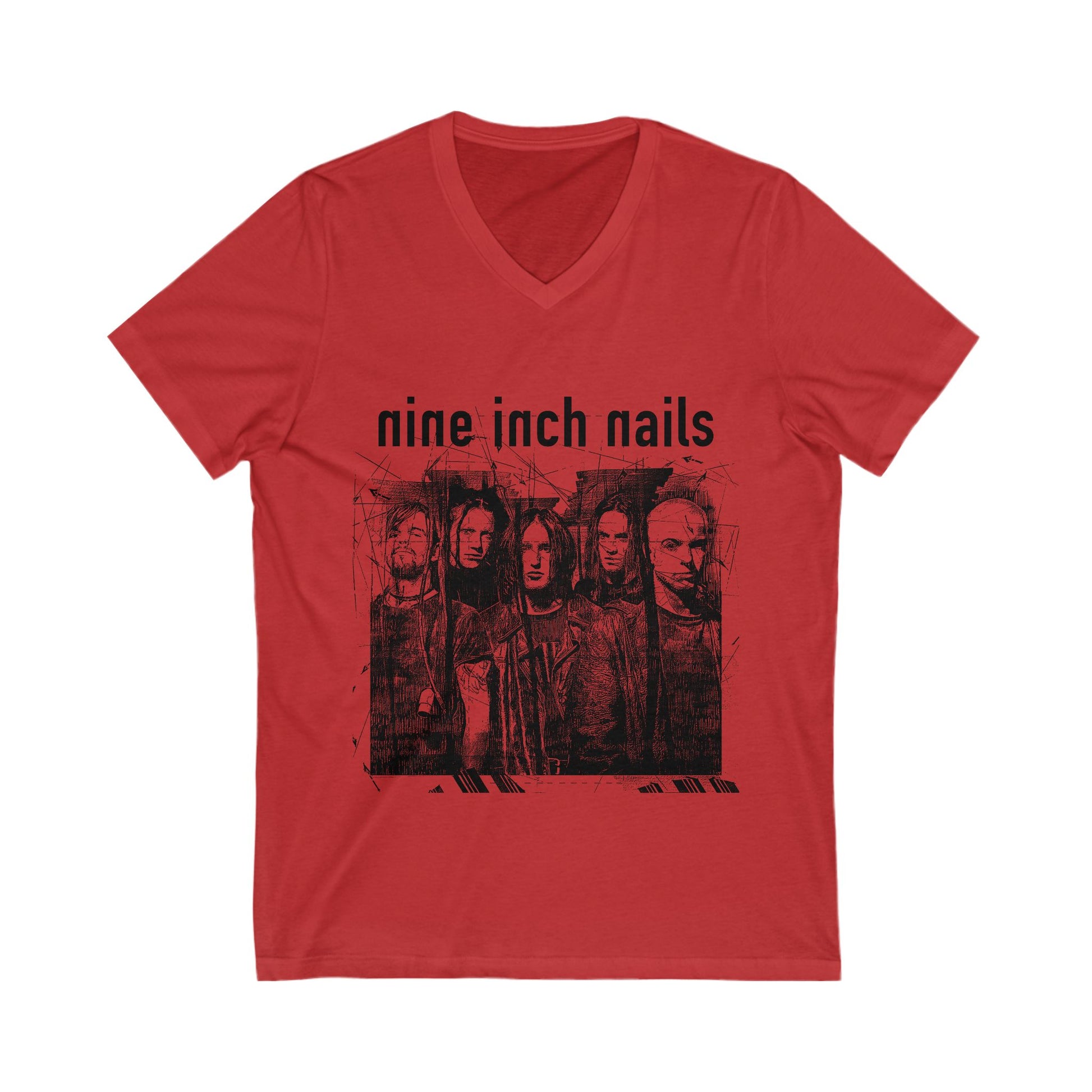 Nine Inch Nails Band Inspired Graphic Tee,