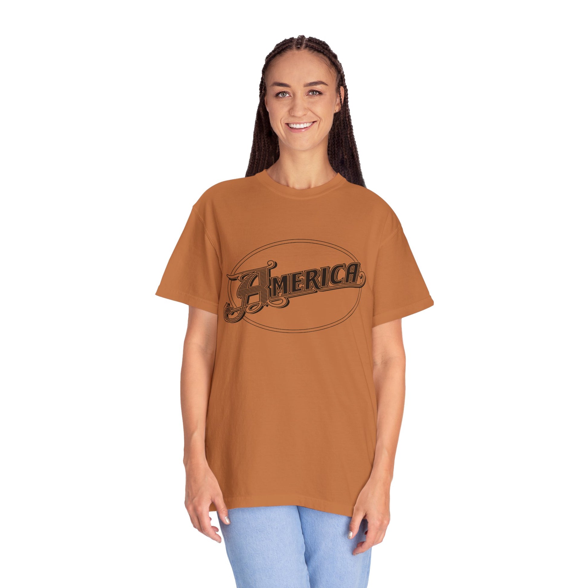 America Vintage Garment-Dyed T-Shirt
