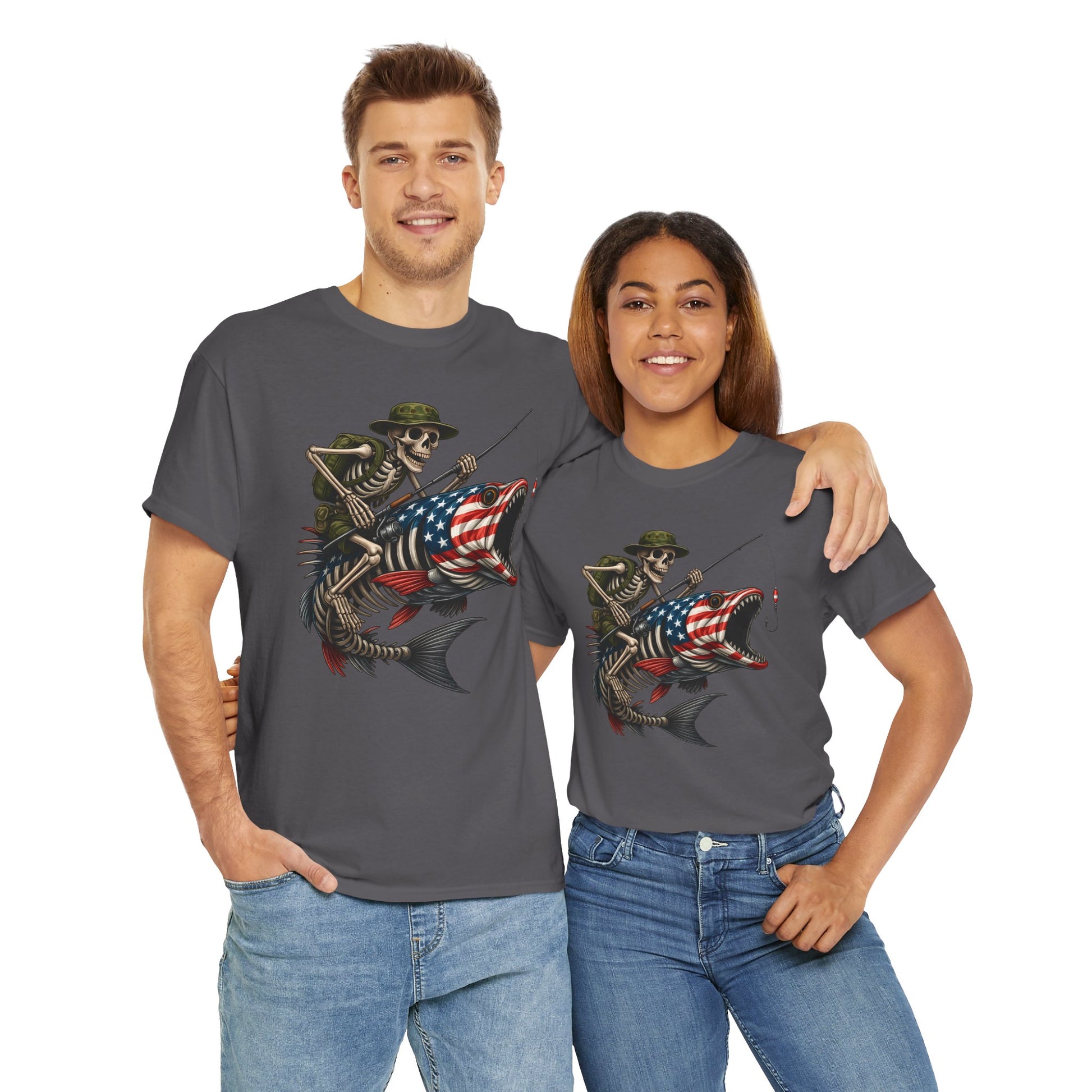 Fishing Skeleton Tee