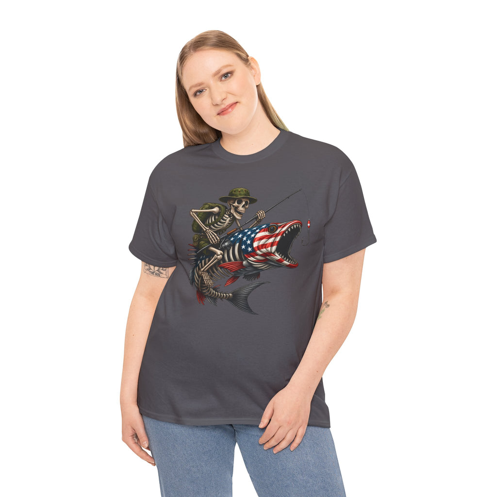 Fishing Skeleton Tee