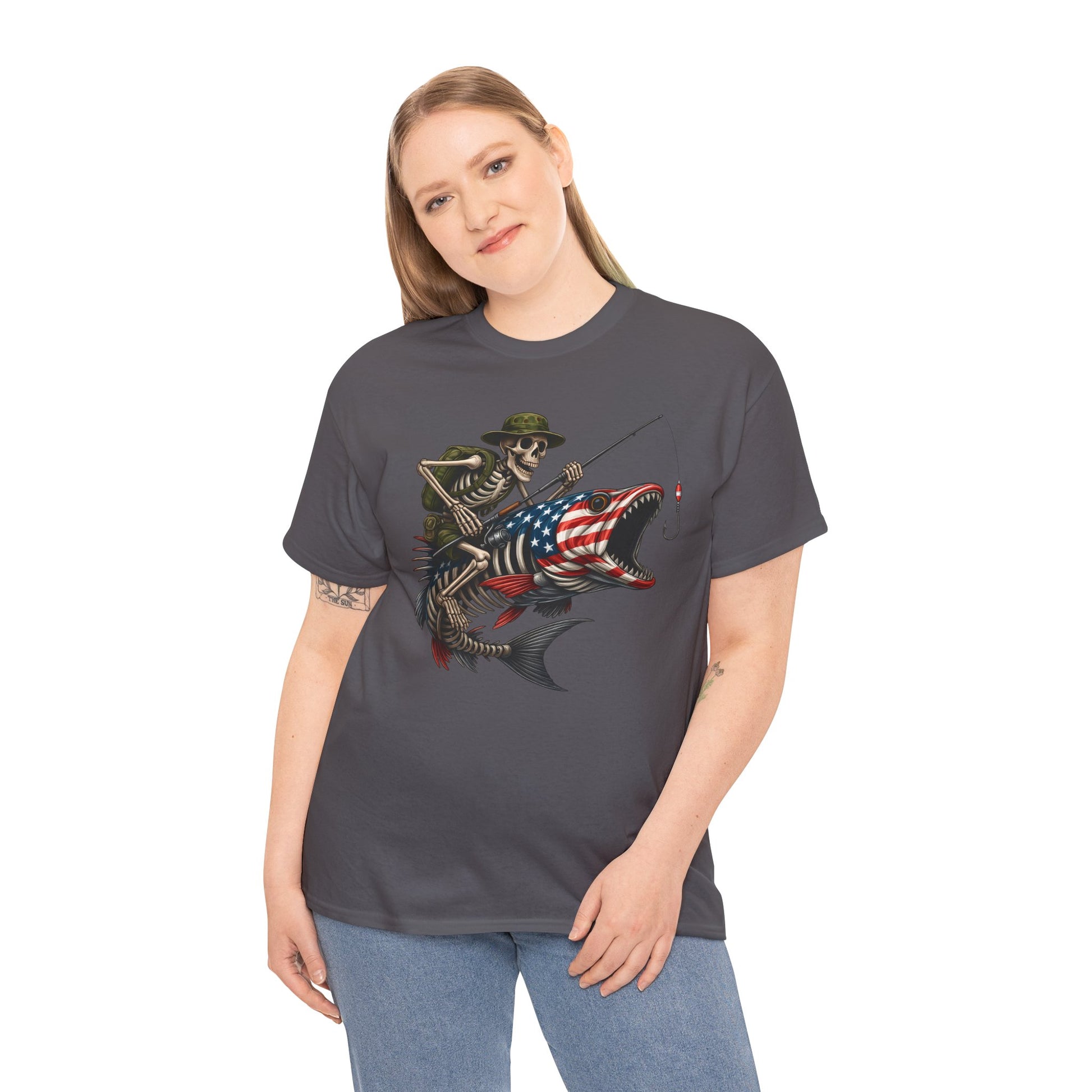 Fishing Skeleton Tee