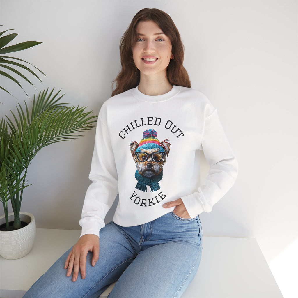 Chilled Out Yorkie Sweatshir