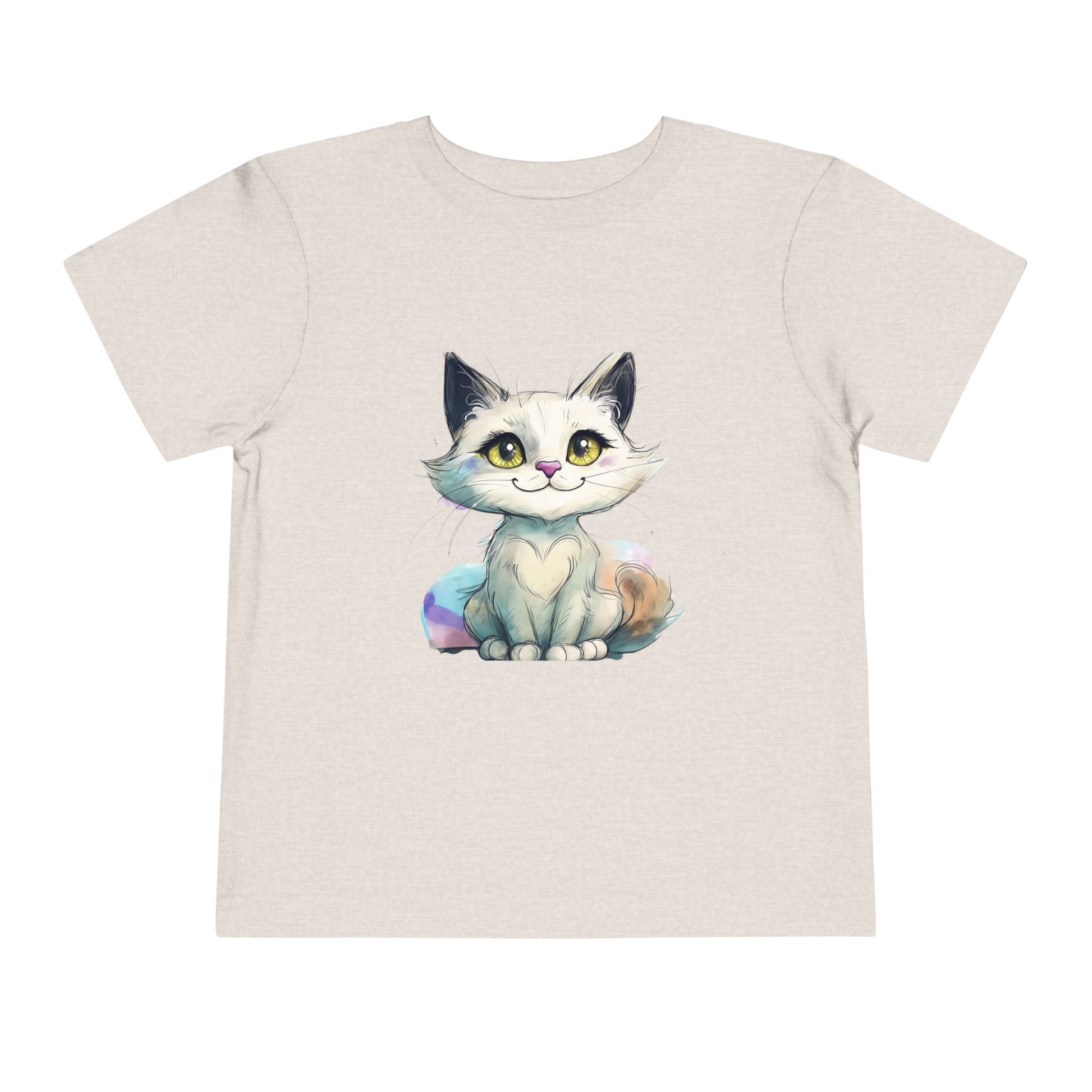 Adorable Cat Toddler Tee