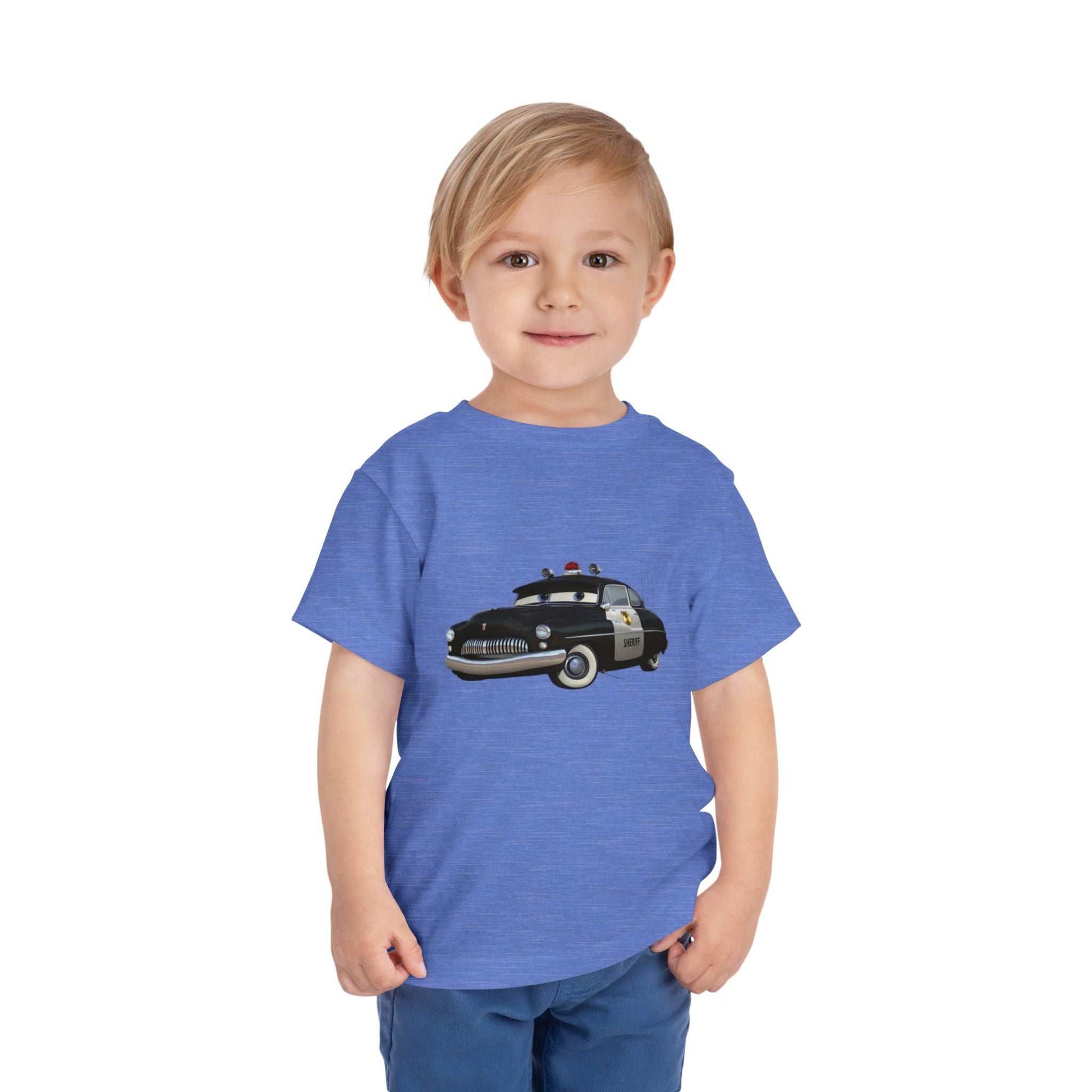Police Car Toddler Tee