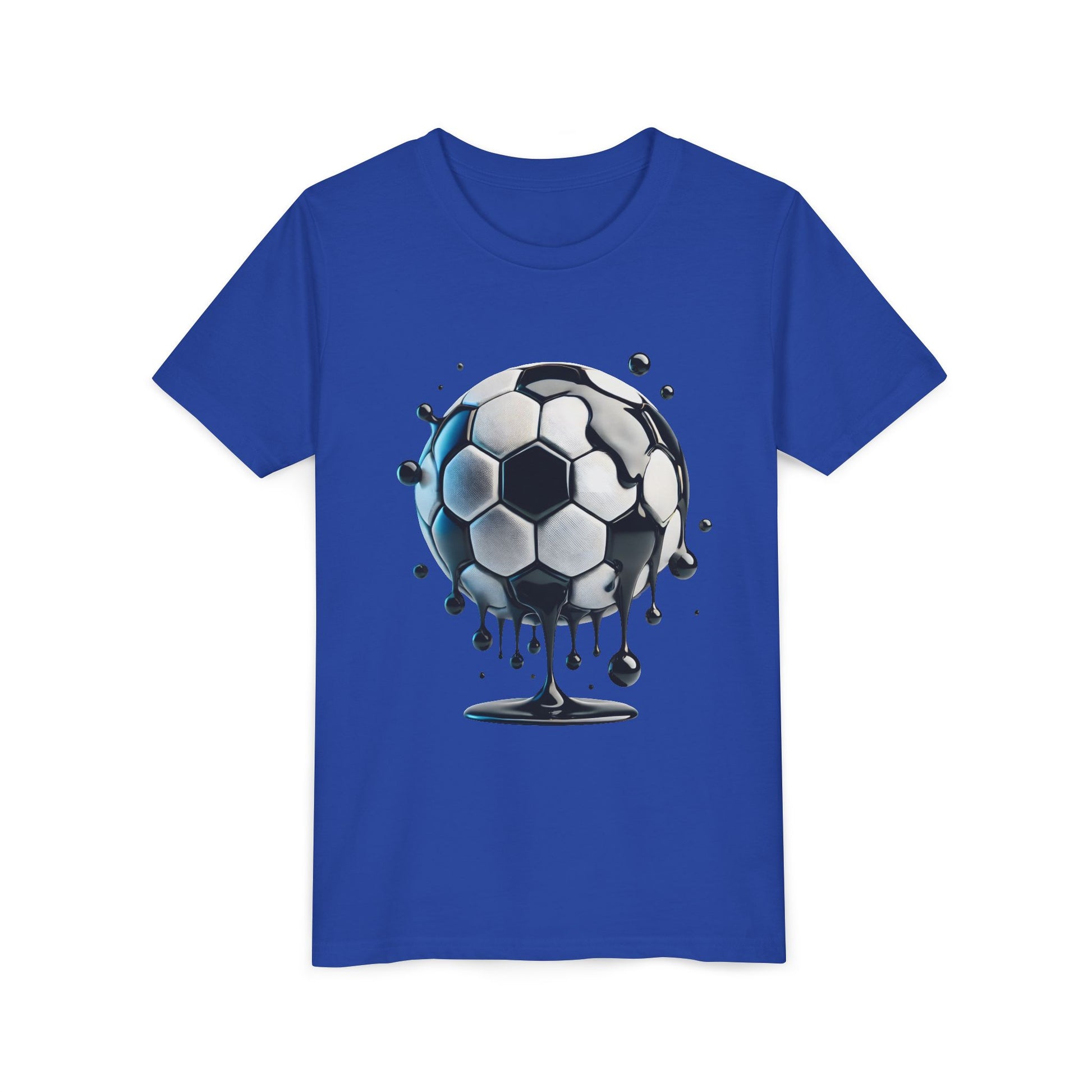 Dripping Soccer Ball Youth Tee