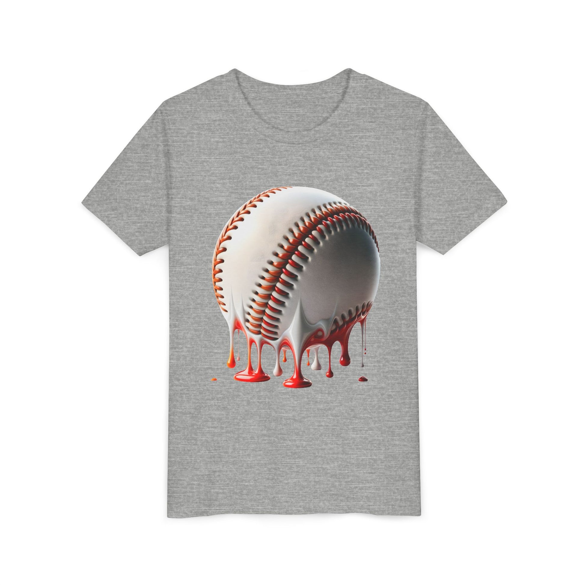 Youth Baseball Inspired Dripping Tee