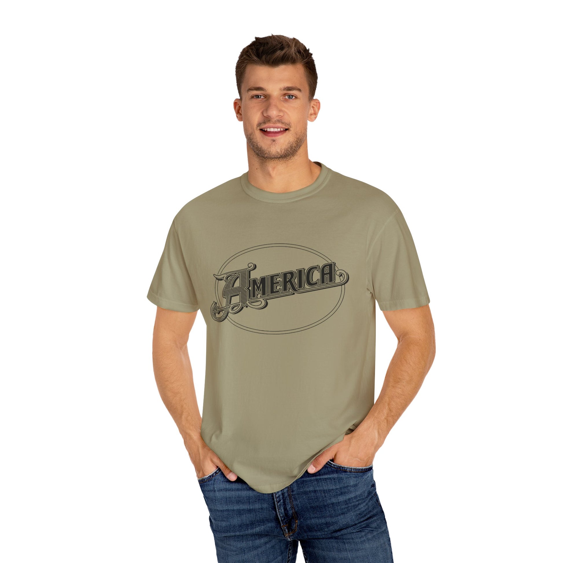 America Vintage Garment-Dyed T-Shirt