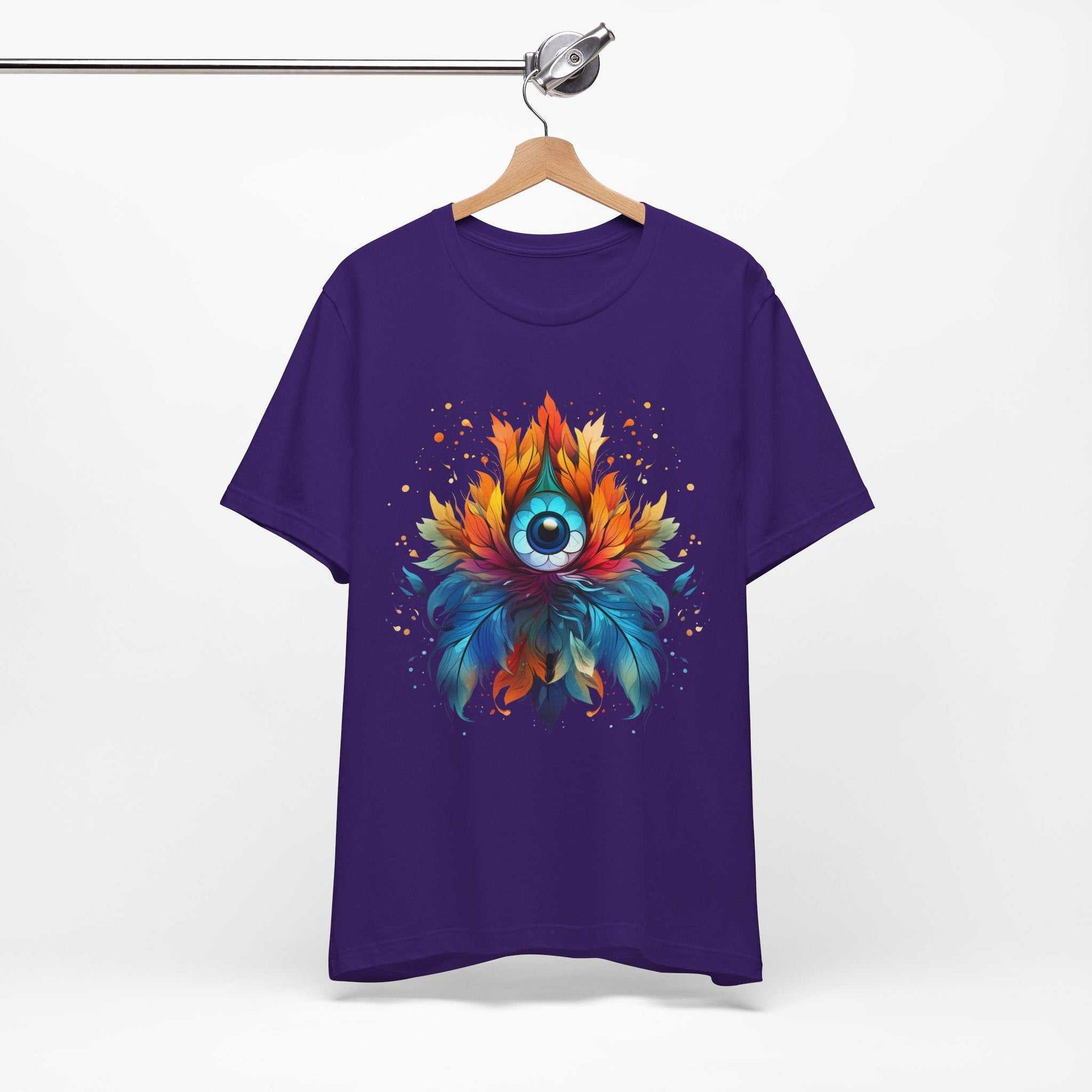 Vibrant Eye-Mandala Tee