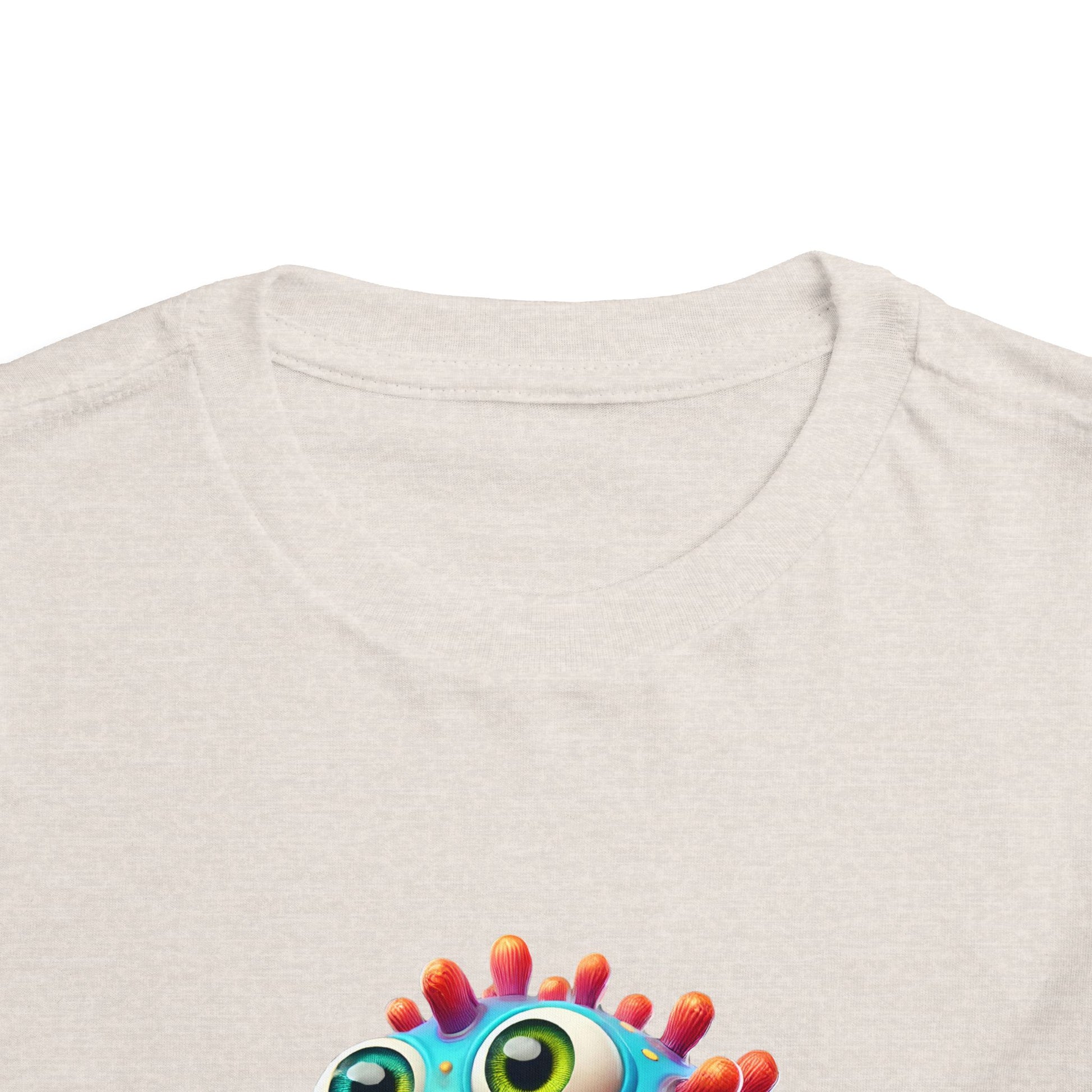 Colorful Toddler Tee with Fun Monster Design