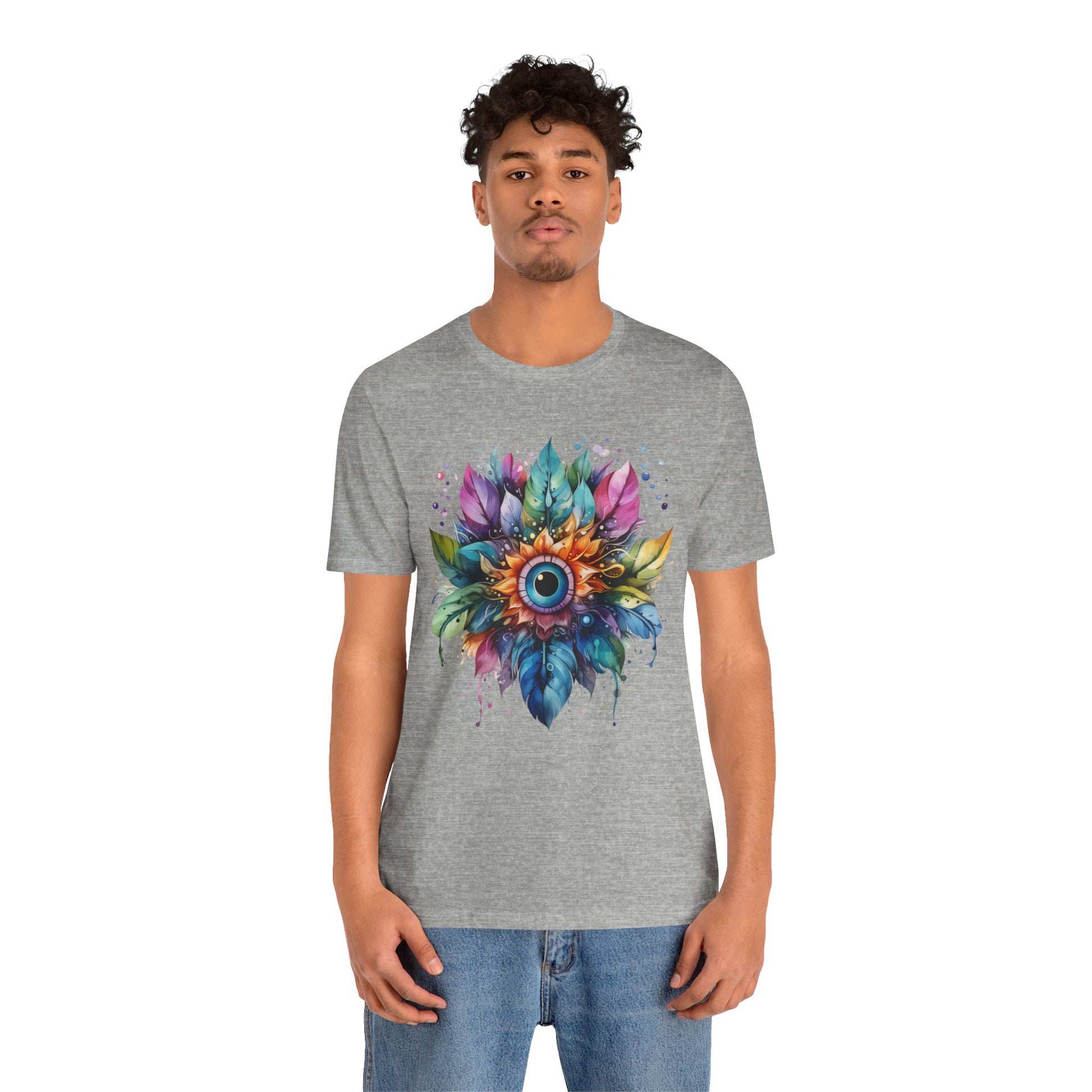 Colorful Eye Design Unisex Tee