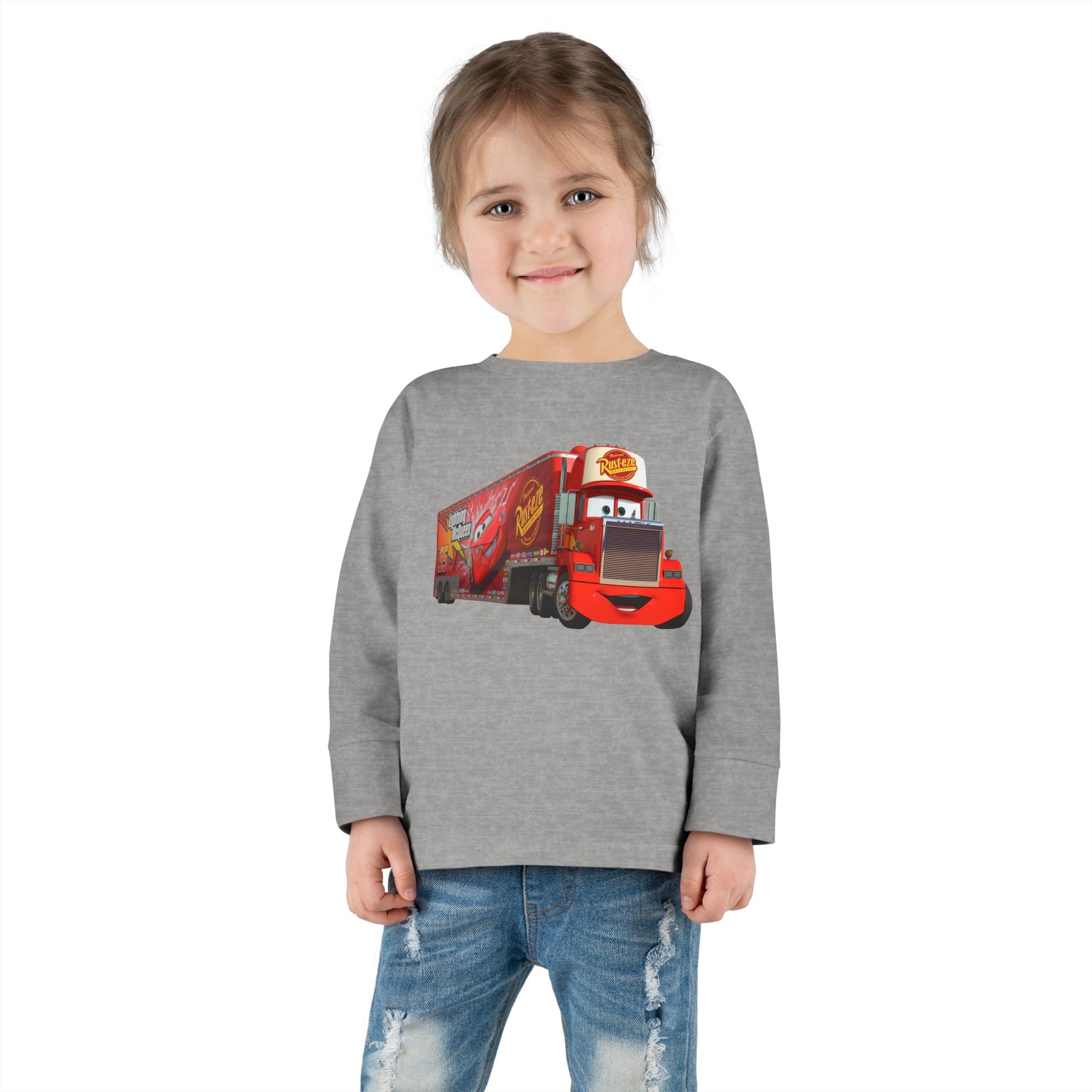Toddler Truck Long Sleeve Tee