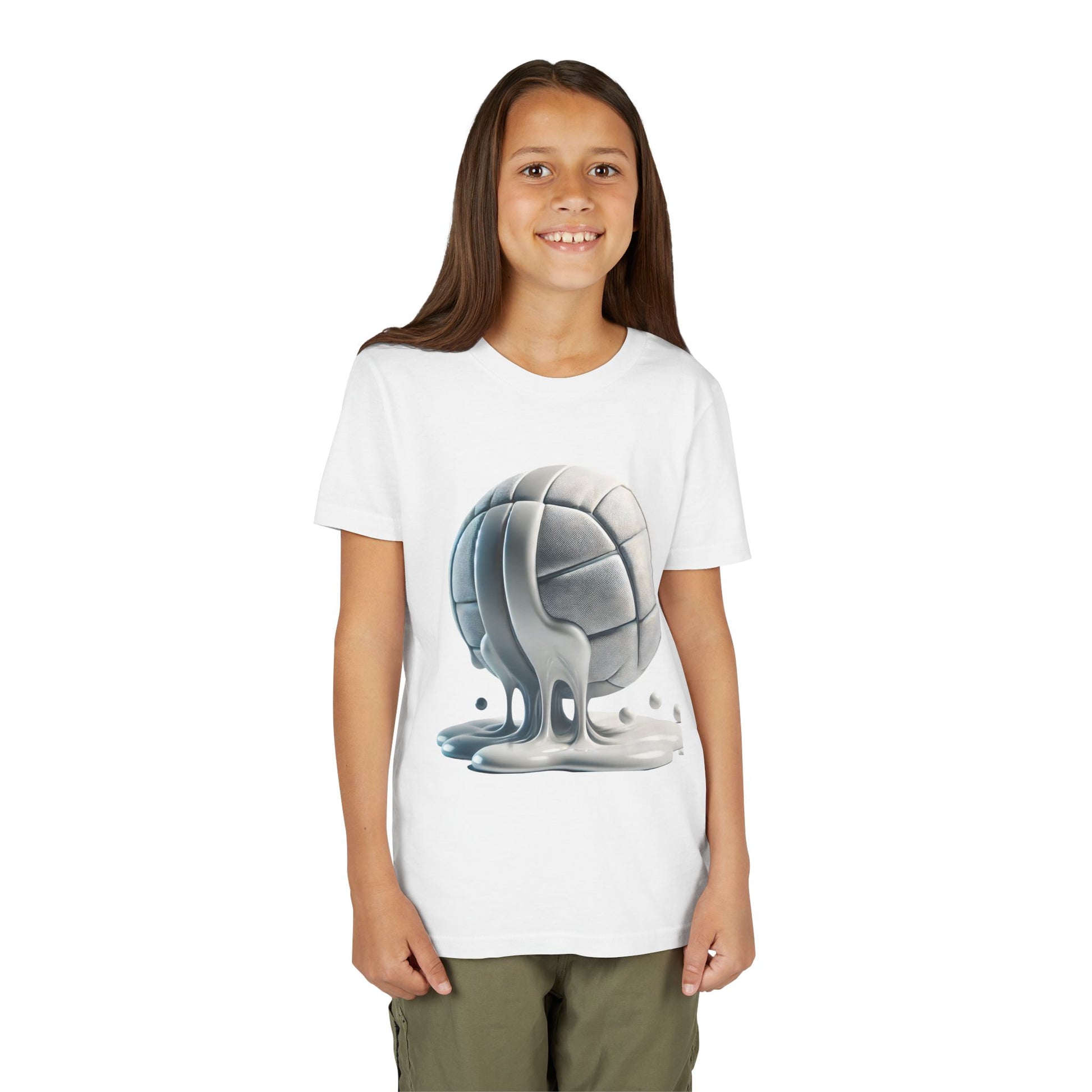 Cool Dripping Volleyball Youth Tee