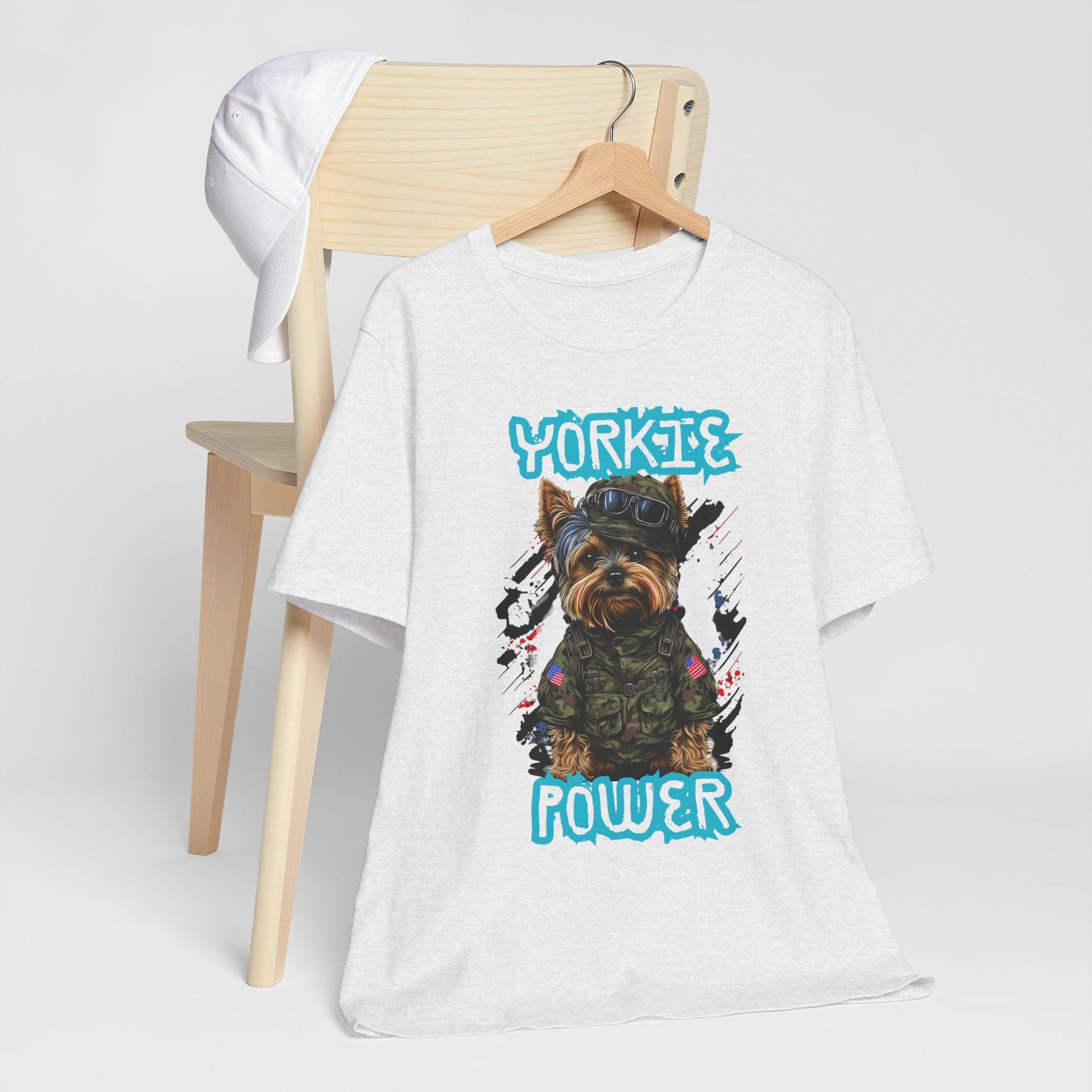 Yorkie Power Unisex Tee