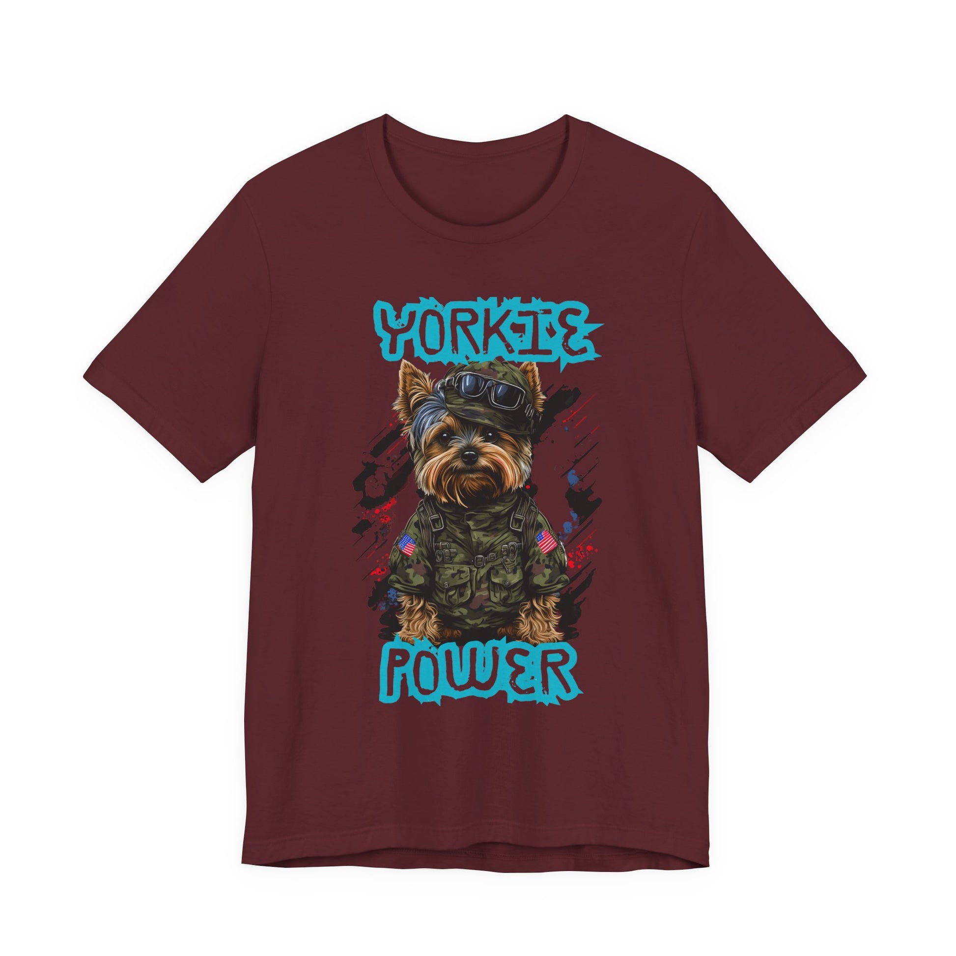 Yorkie Power Unisex Tee