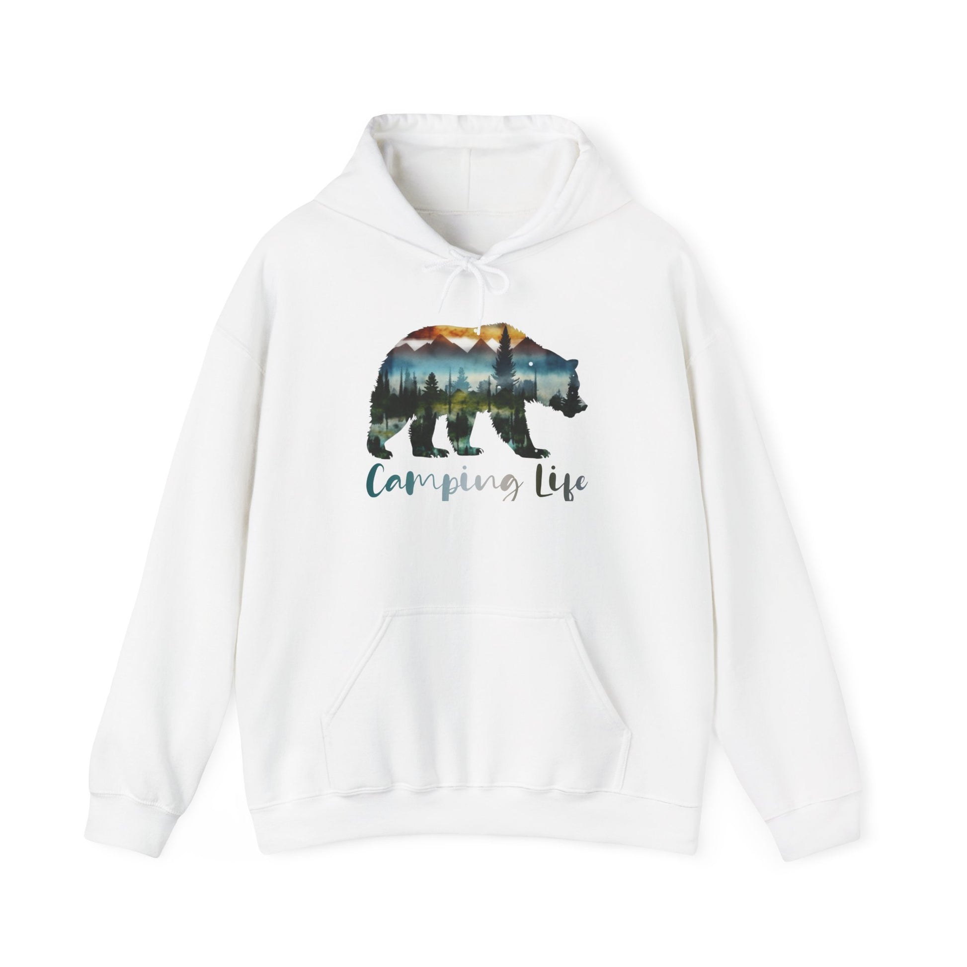 Camping Life Bear Hoodie