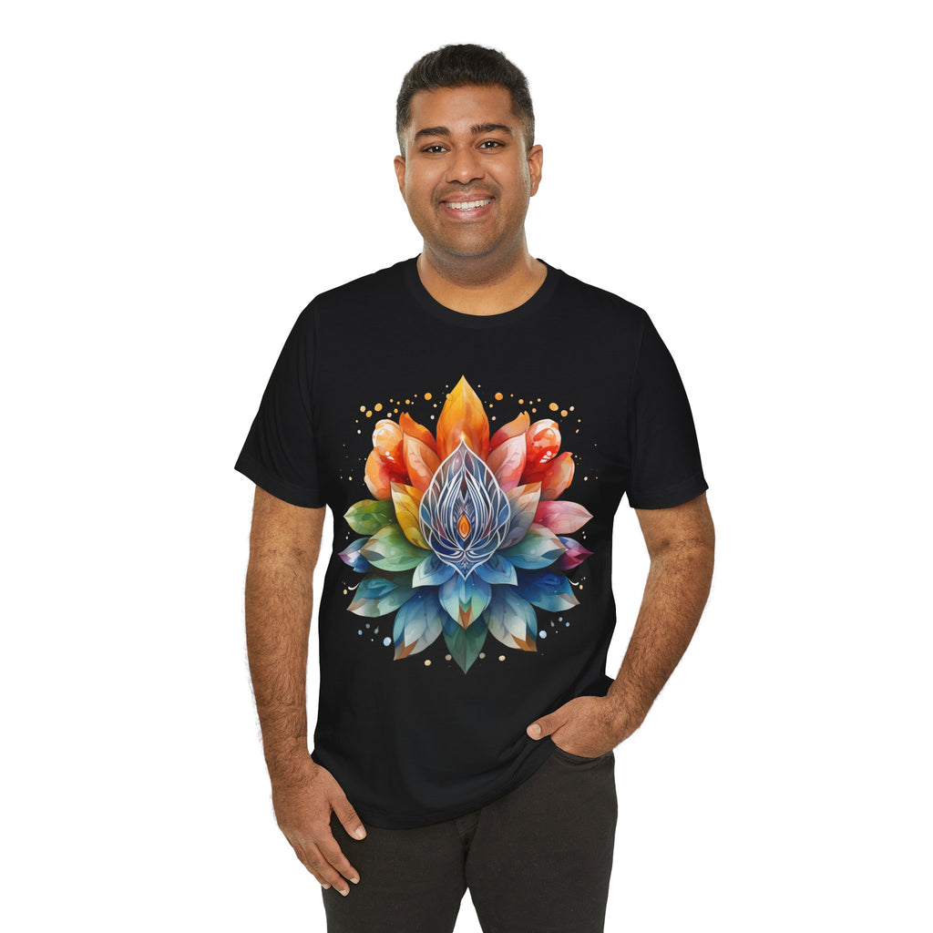 Colorful Lotus Flower T-Shirt