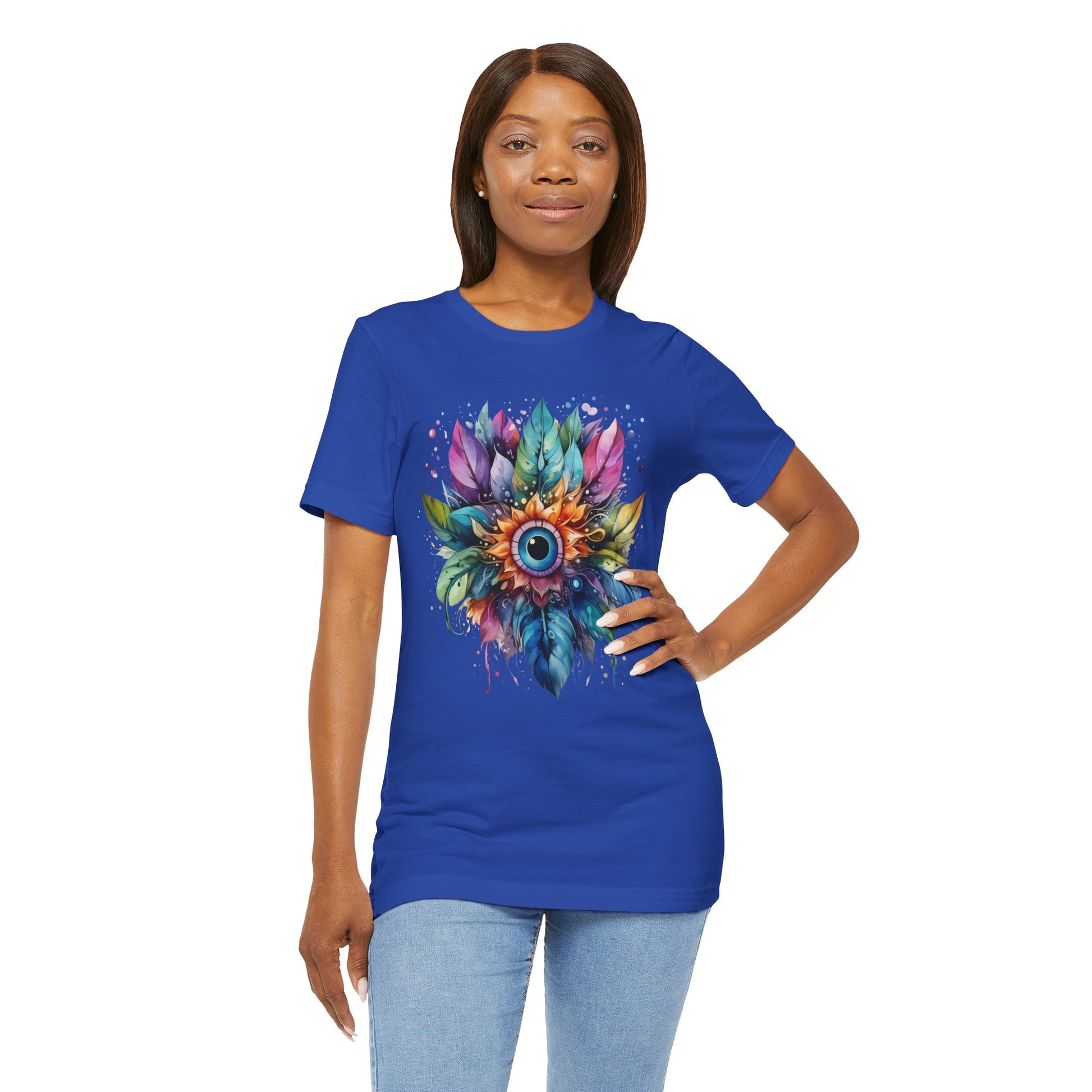 Colorful Eye Design Unisex Tee