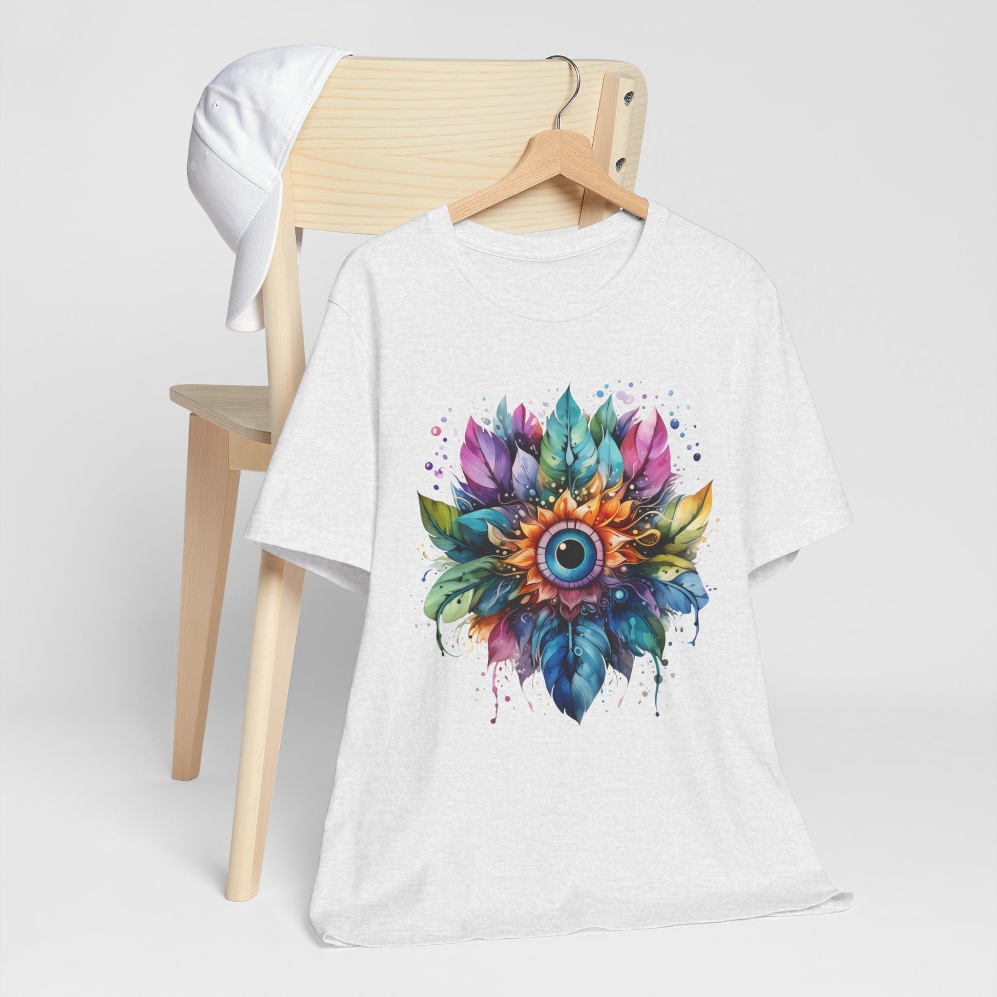 Colorful Eye Design Unisex Tee