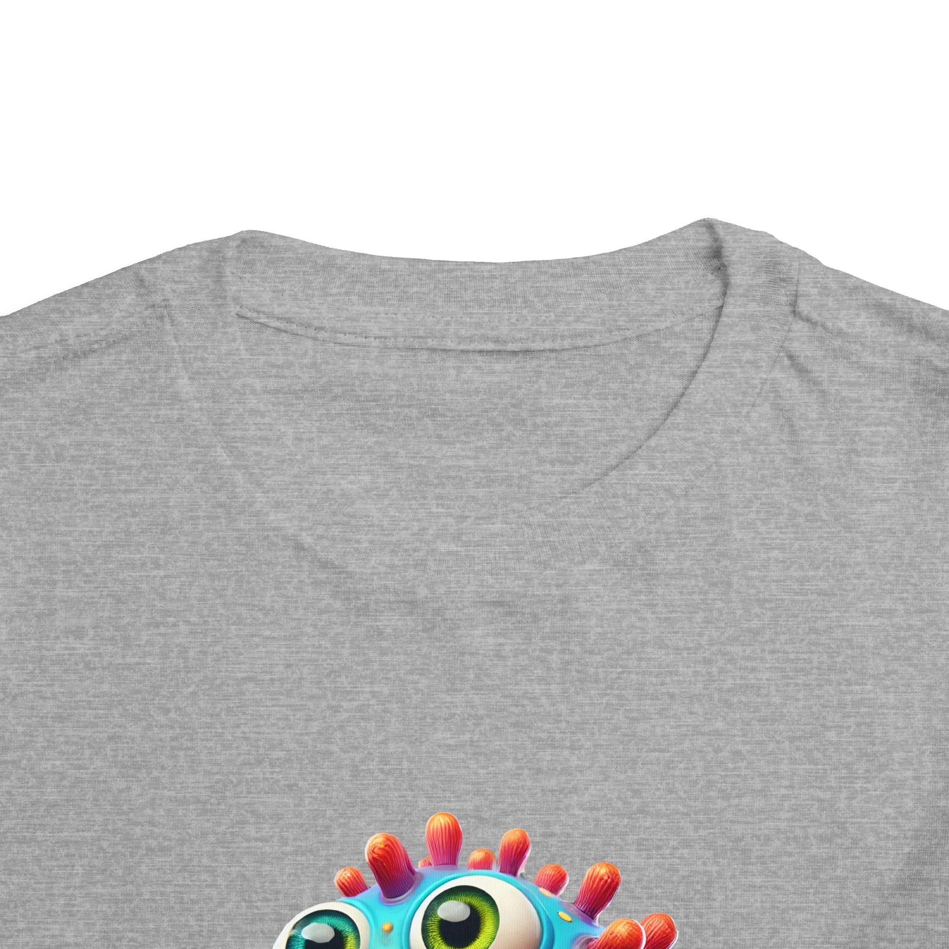 Colorful Toddler Tee with Fun Monster Design