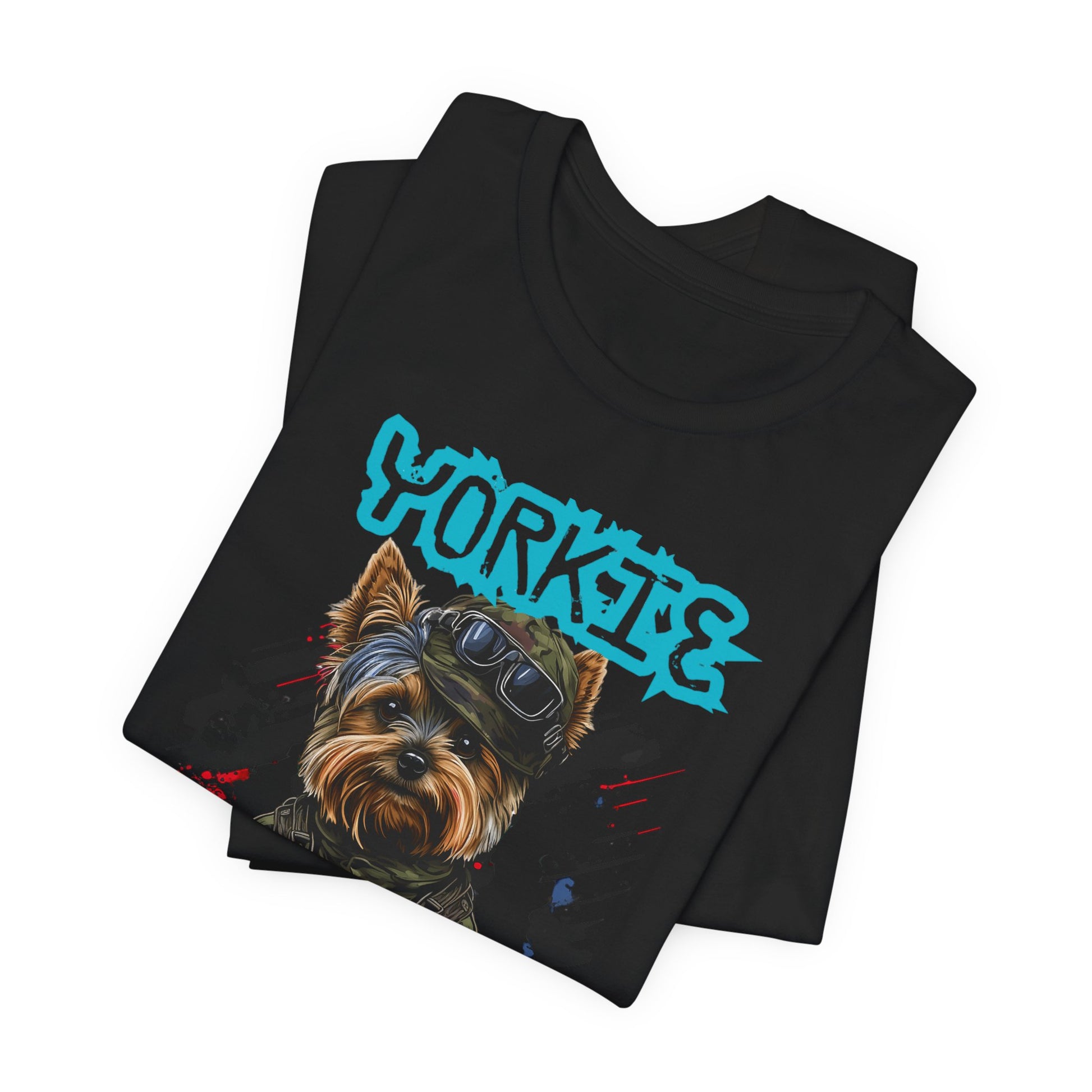 Yorkie Power Unisex Tee