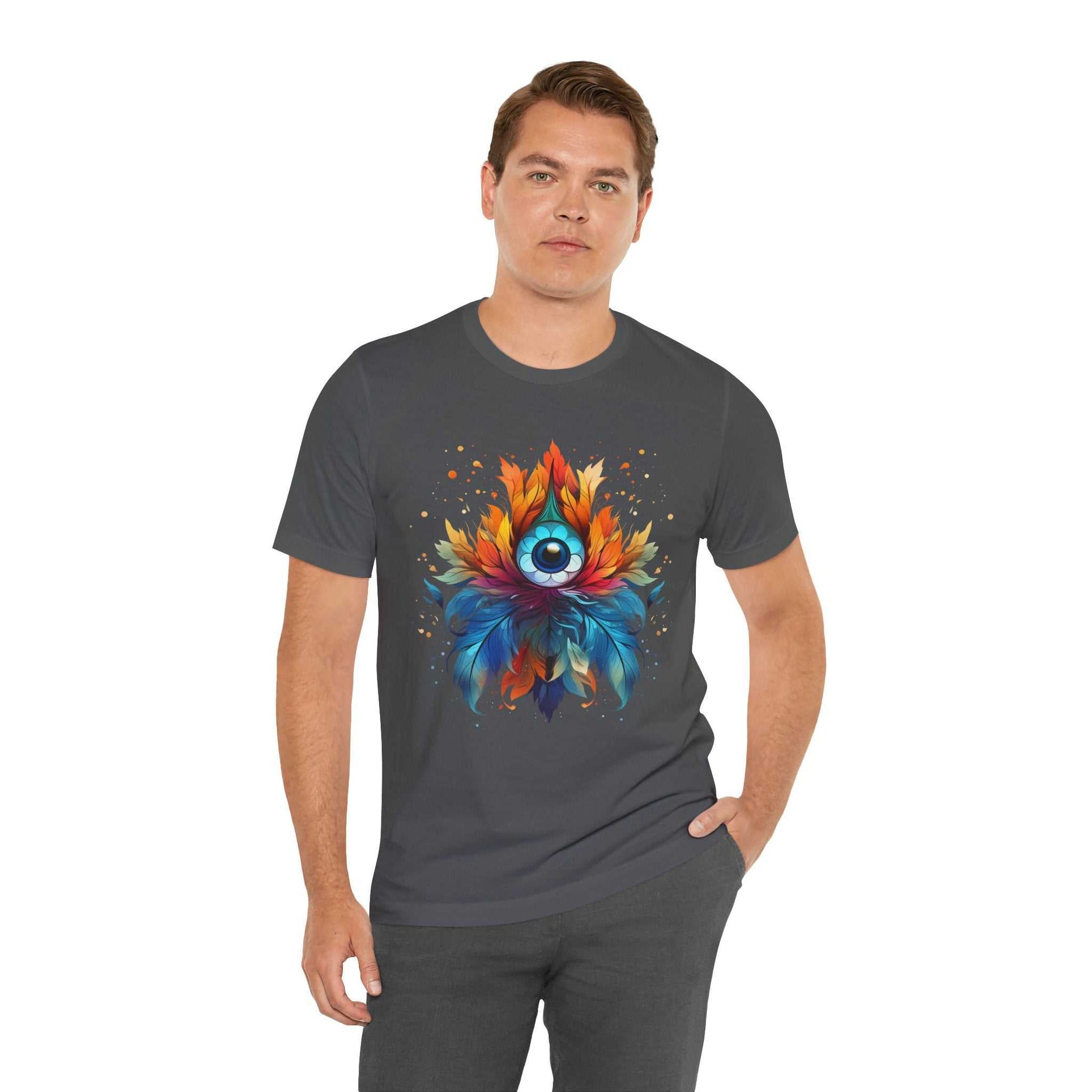Vibrant Eye-Mandala Tee