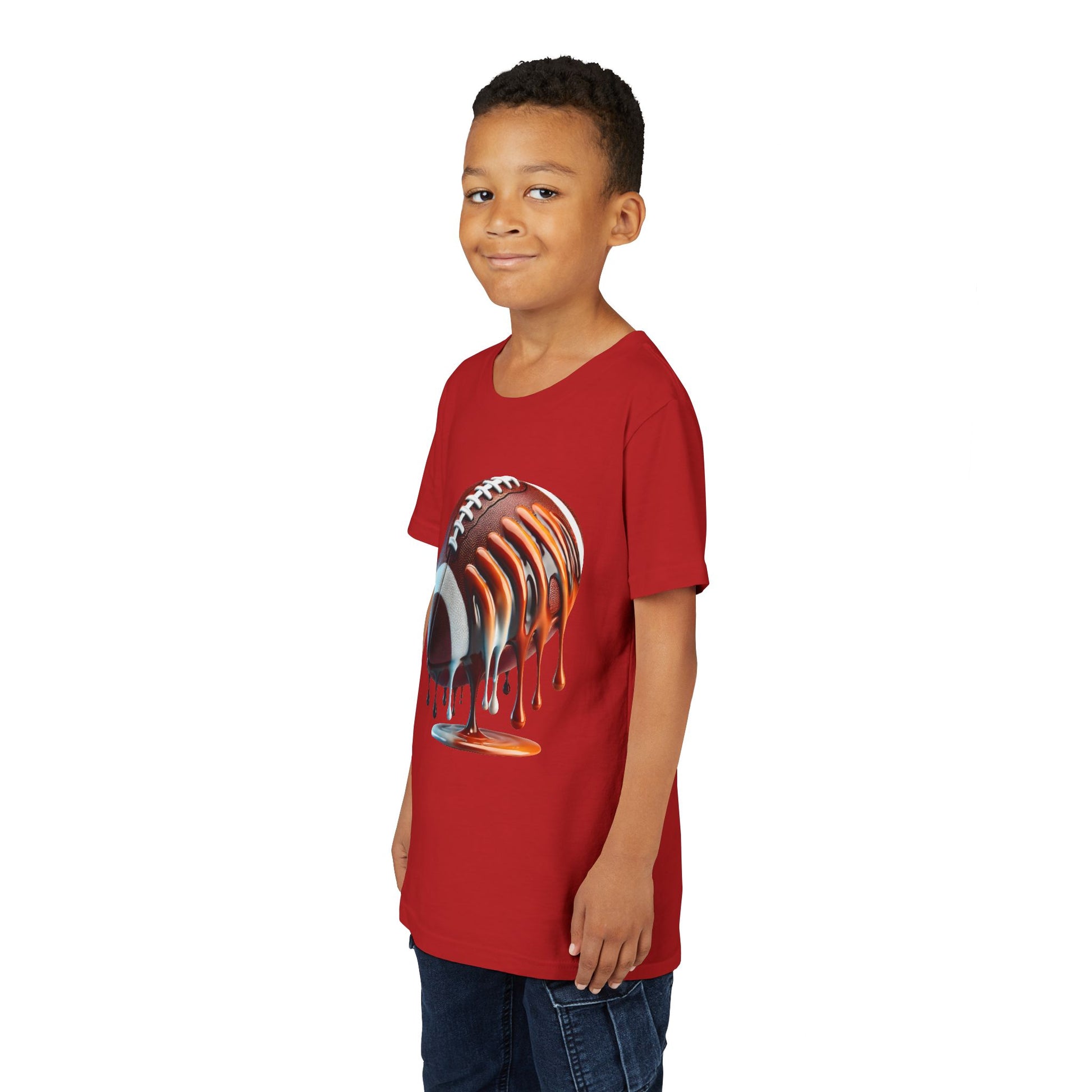 Dripping Football Youth Tee