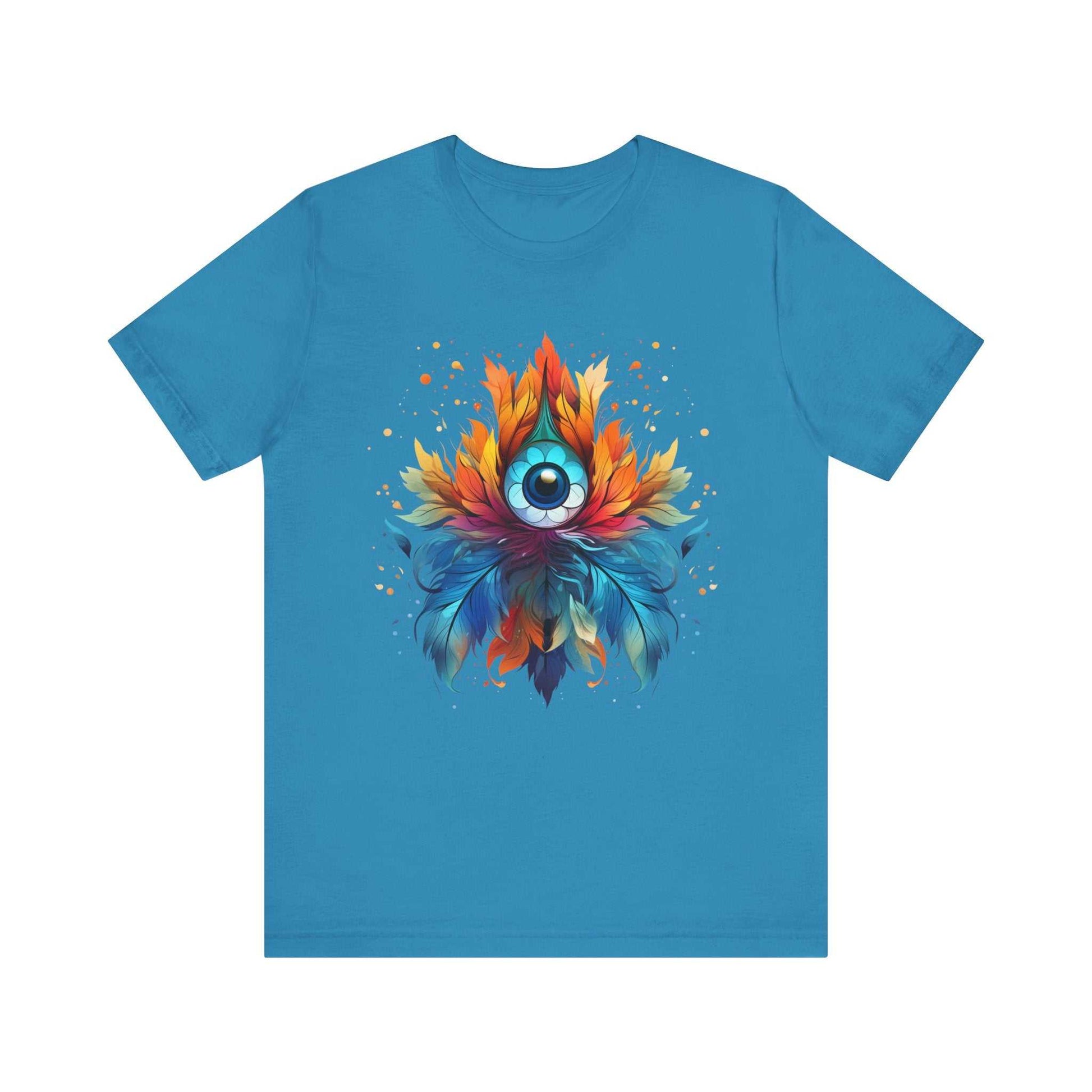 Vibrant Eye-Mandala Tee