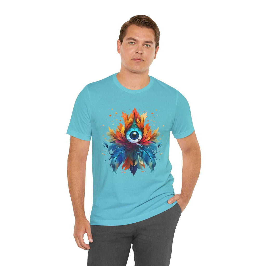Vibrant Eye-Mandala Tee