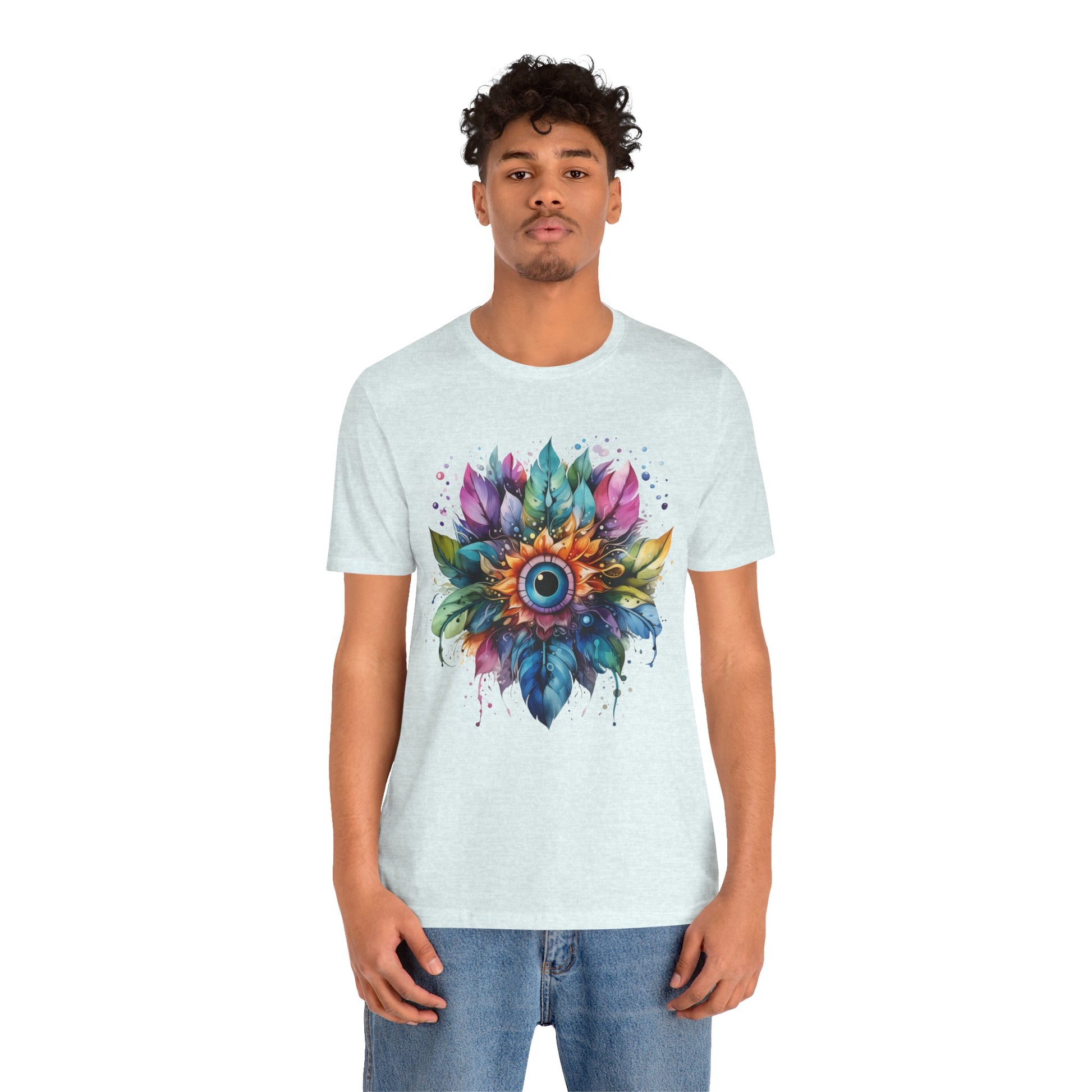 Colorful Eye Design Unisex Tee