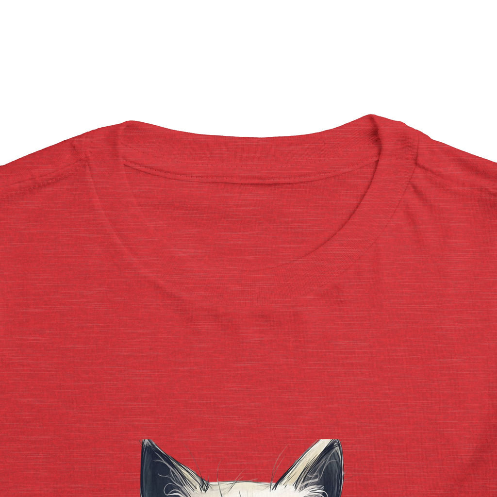 Adorable Cat Toddler Tee