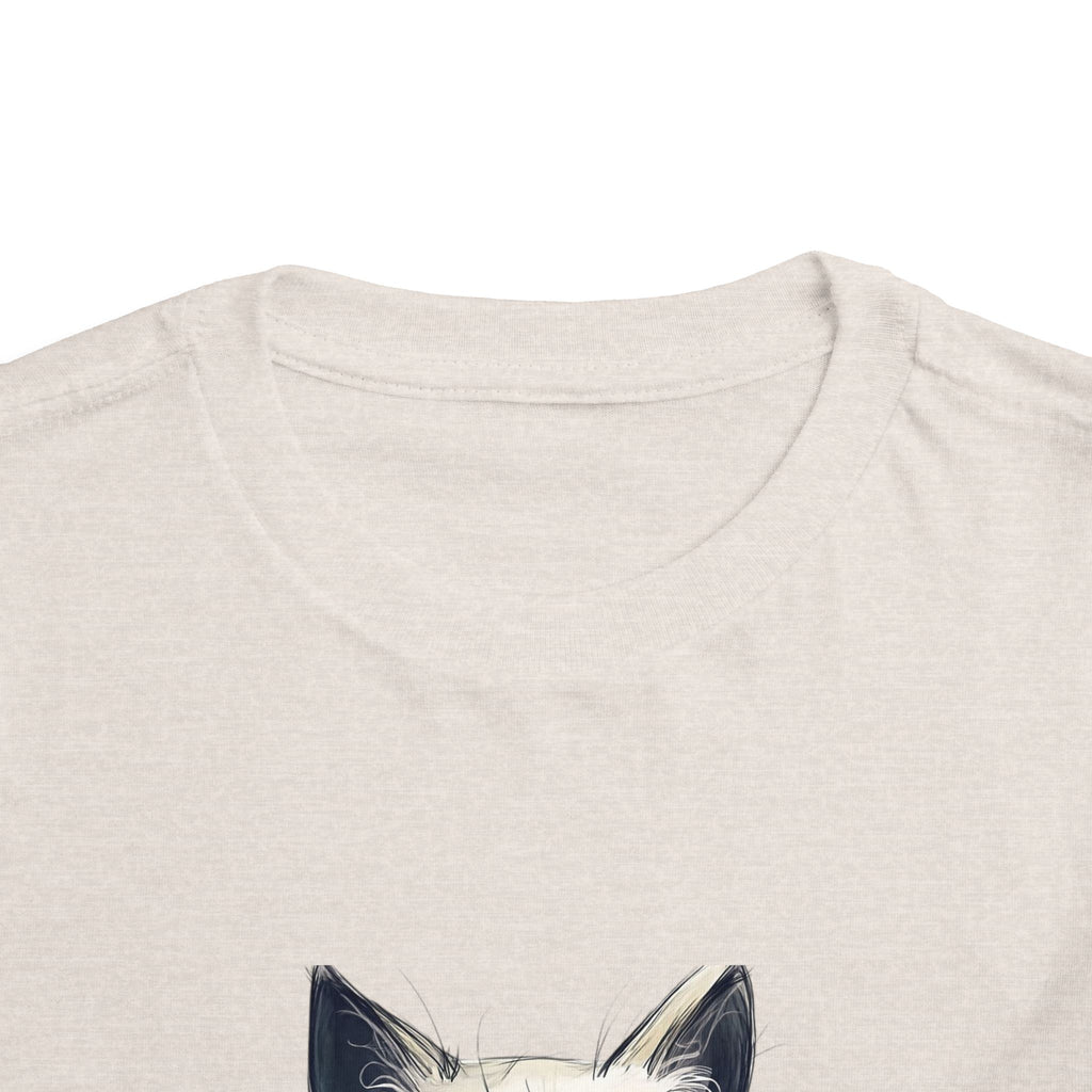 Adorable Cat Toddler Tee