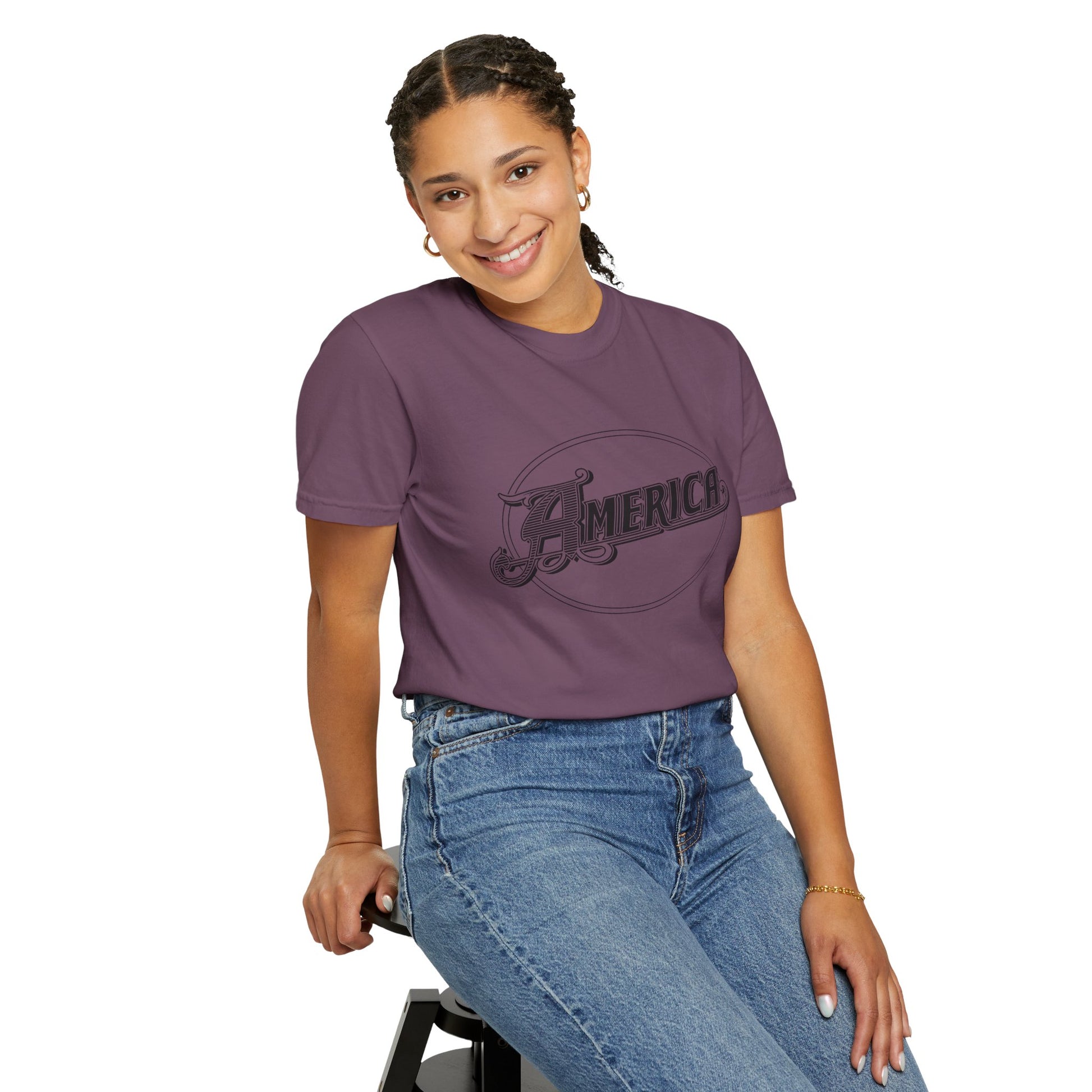 America Vintage Garment-Dyed T-Shirt