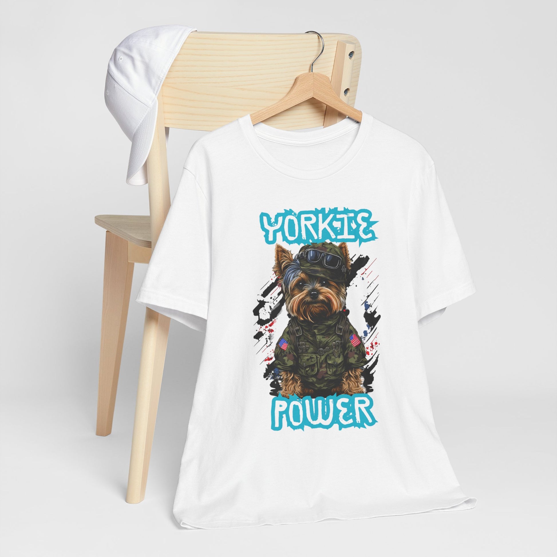 Yorkie Power Unisex Tee