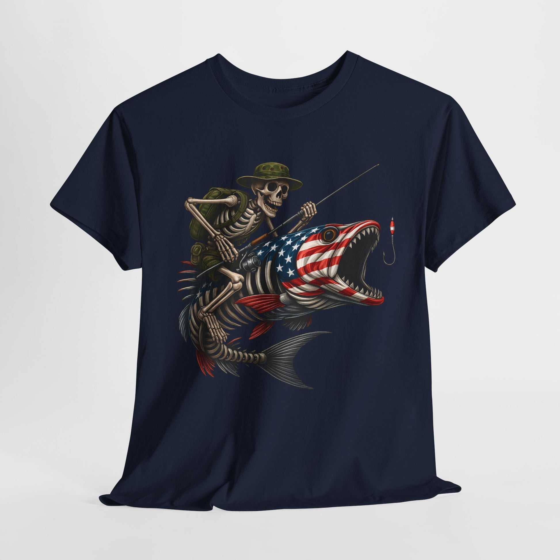 Fishing Skeleton Tee