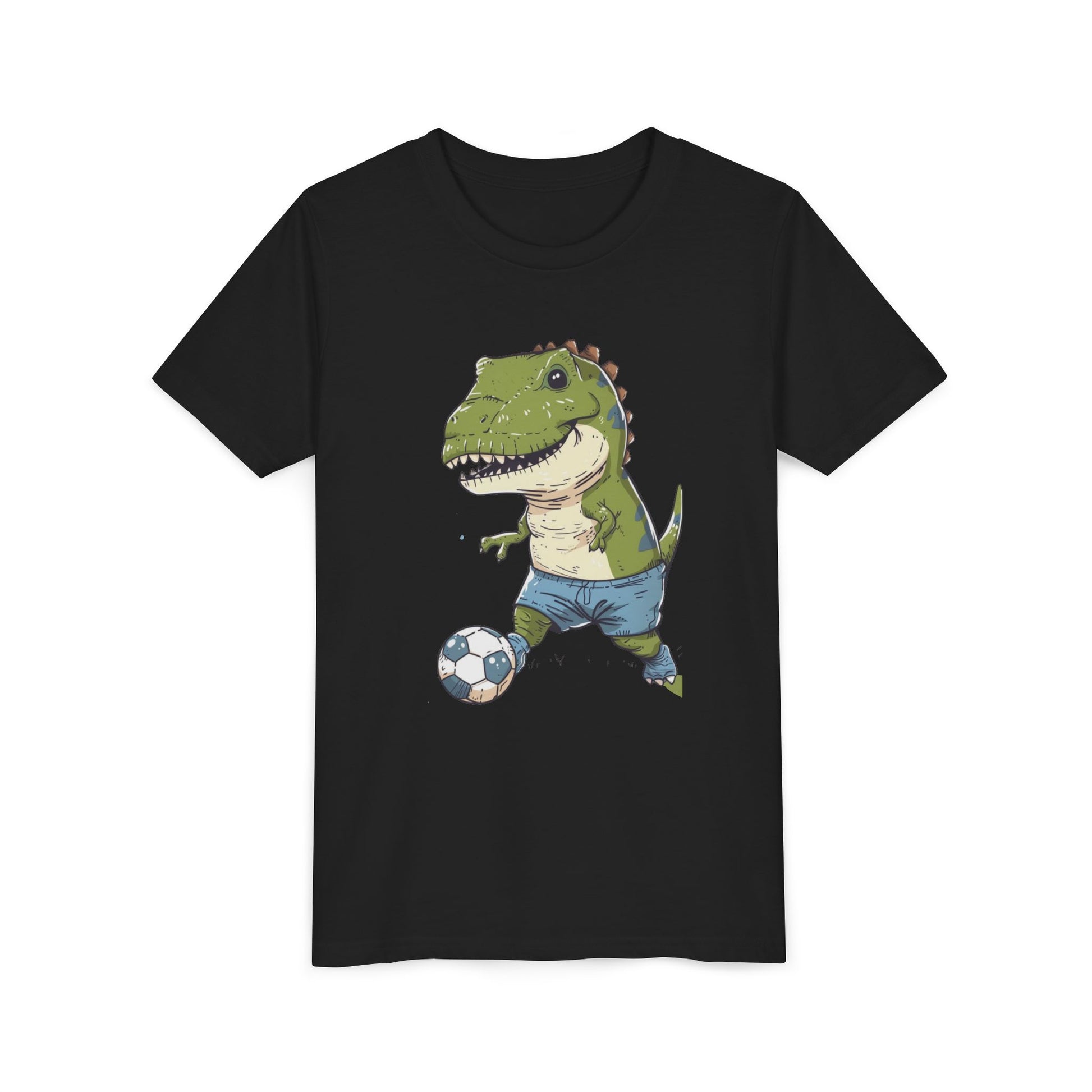 Dinosaur Soccer Youth Tee