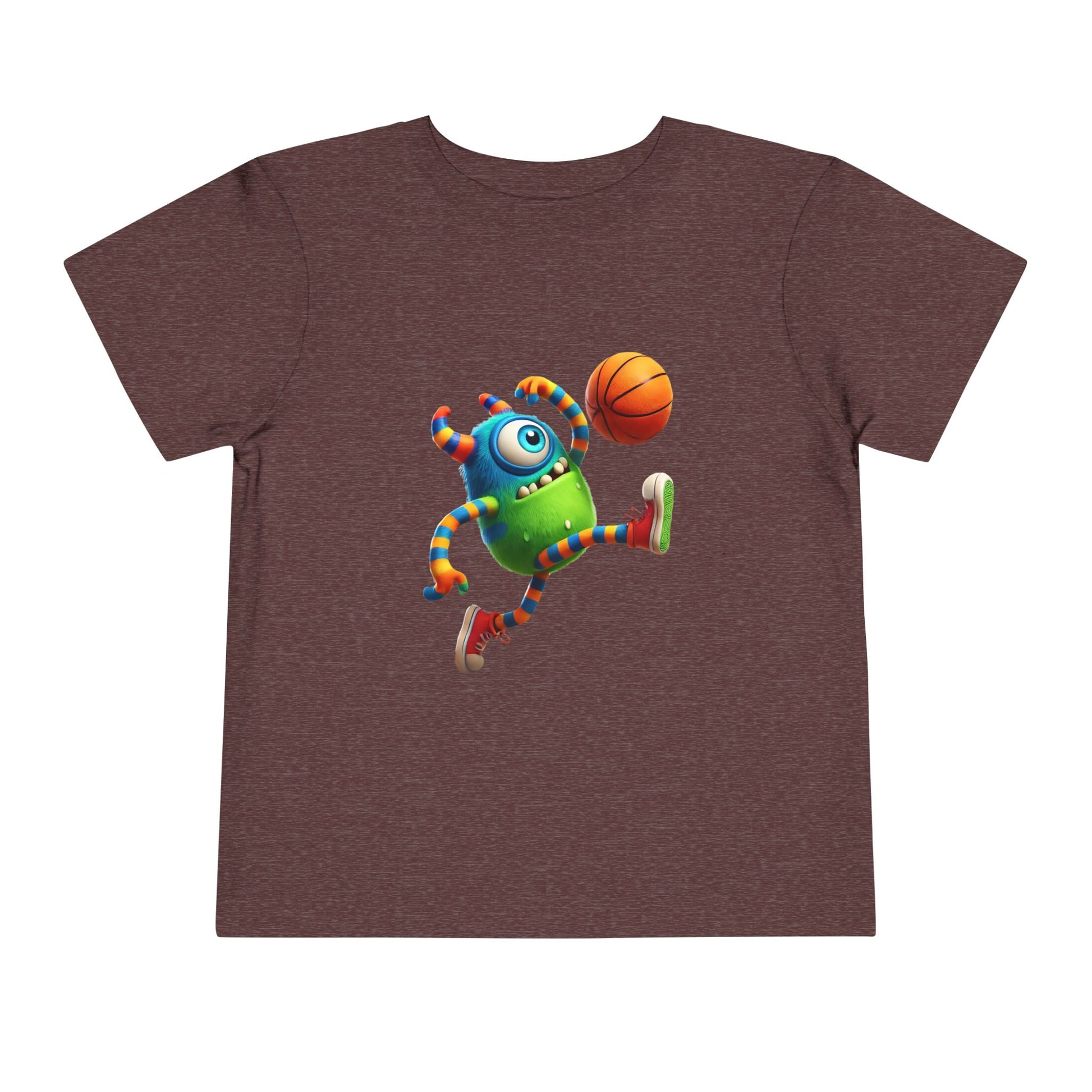 Playful Monster Toddler Tee, Fun Kids Shirt